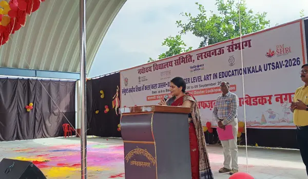 जेएनवी अंबेडकरनगर में कला उत्सव 2026 शुरू, 23 विद्यालयों के 275 विद्यार्थी शामिल